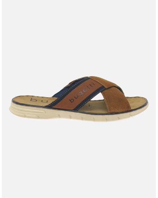 Bugatti Brown Dario Sandals for men