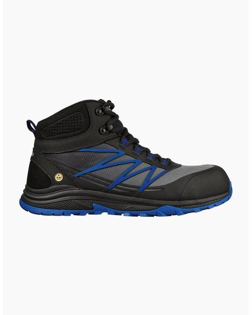 Skechers Blue Puxal Firmle Lce Up Safety Toe Work Boots for men