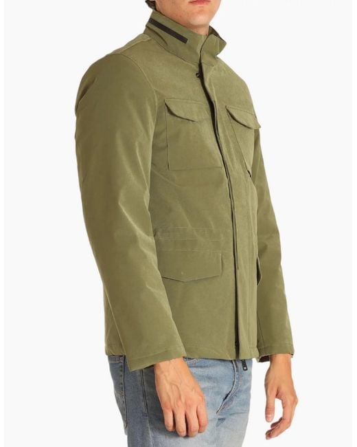 Aquascutum Green Active Field Jacket for men