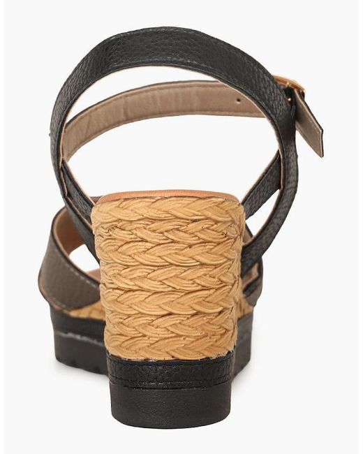 Lotus Metallic Tassere Espadrille Sandals