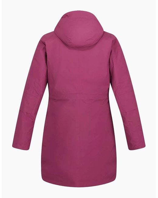 Regatta Purple Ladies Yewbank Ii Waterproof Parka