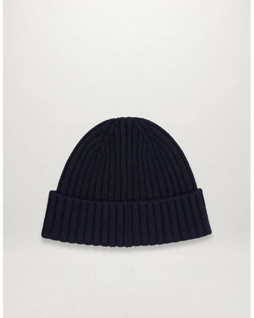 Belstaff Blue Watch Beanie Hat