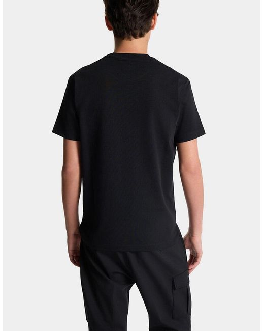DSquared² Black Cool Fit Branded T Shirt for men