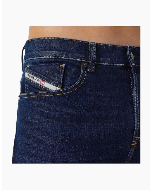 DIESEL Blue D-Fining Tapered Fit Jeans for men