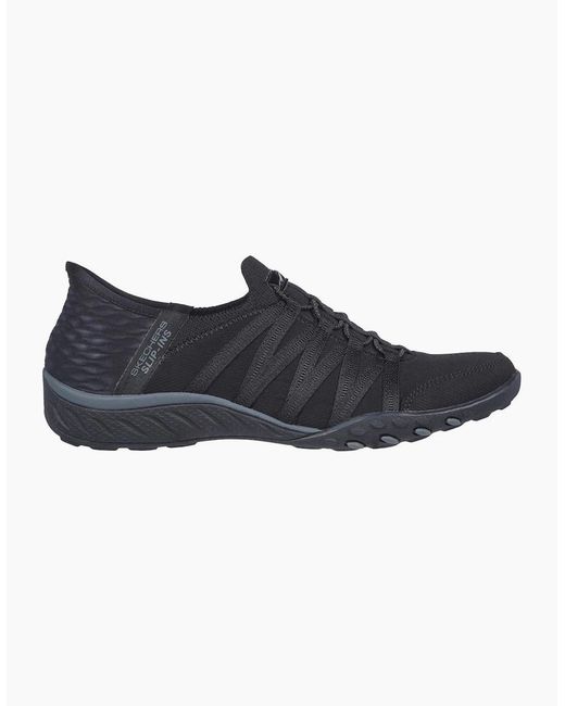 Skechers Blue Slip Ins Breathe Easy 100593
