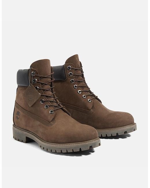 Timberland Brown Premium 6 Inch Waterproof Boot for men