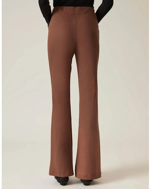 James Lakeland Brown Mocha Bootleg Trousers