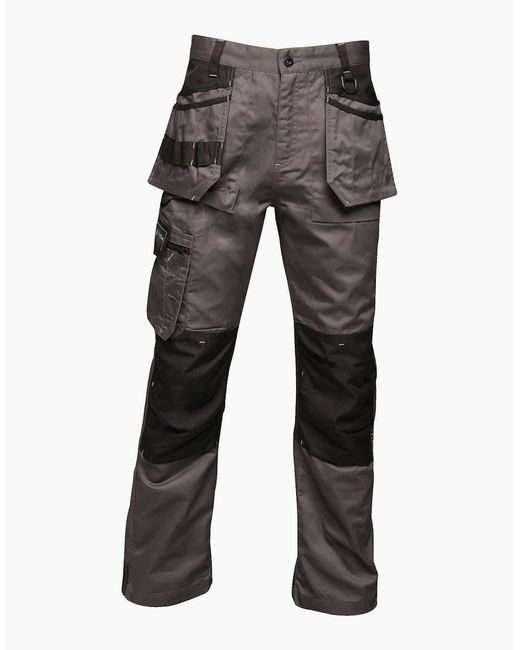 Regatta Gray Professional Work Trousers for men