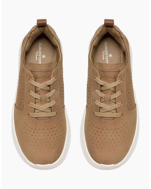 Clarks Natural Solevana Style Trainers for men