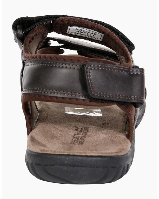 Regatta Black Great Outdoors Haris Sandals for men