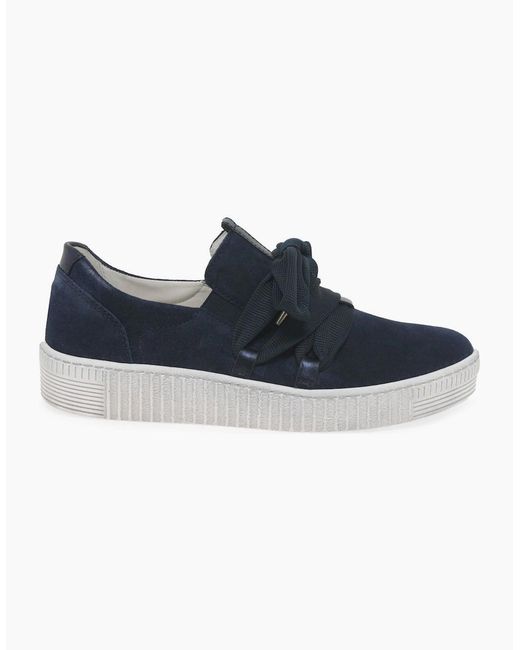 Gabor Blue Waltz Casual Trainers
