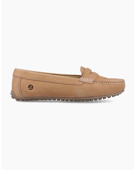 Sperry Top-Sider Natural Sperry Tubarao Slip On Nubuck Tan Moccasins Shoes