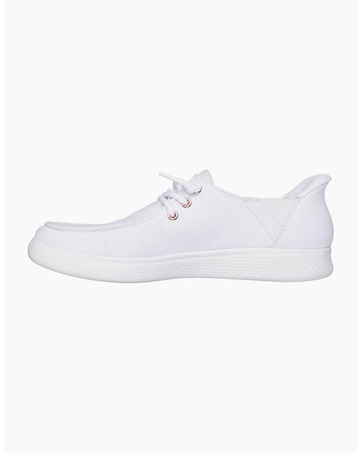 Skechers White Skipcute