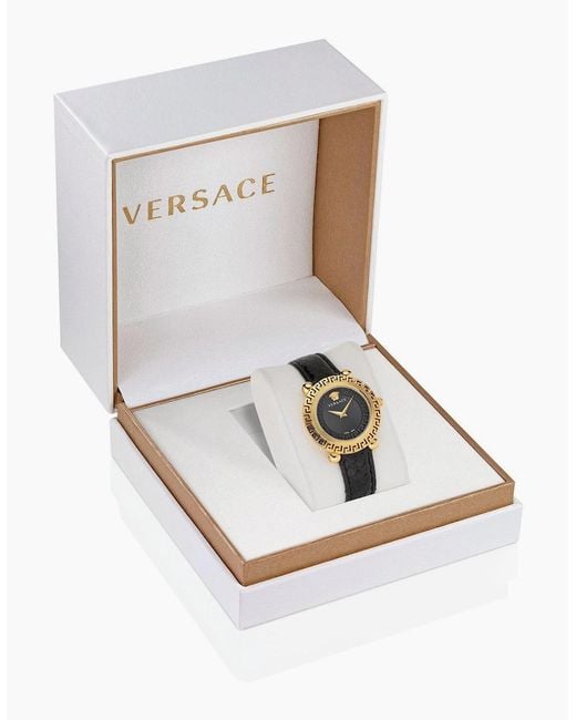 Versace Metallic Greca Twist Analogue Quartz Watch for men