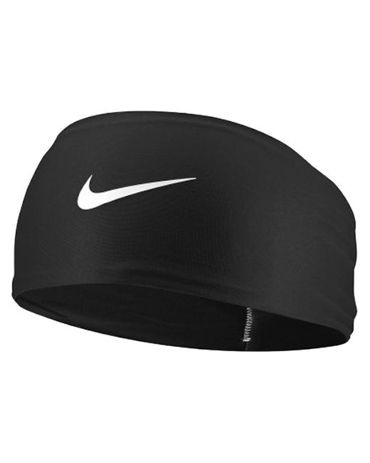 Nike Black Fury Wide Dri-Fit Classic Headband for men