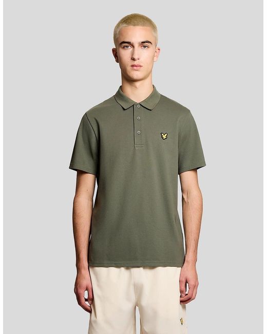 Lyle & Scott Green Sports Polo Shirt for men