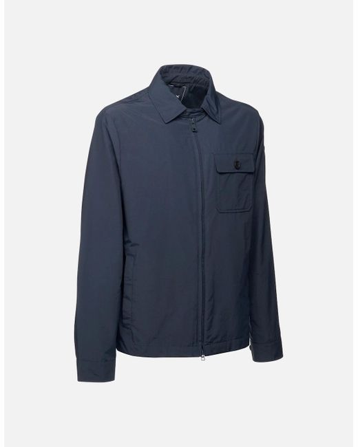 Geox Blue M Vincit Short Jacket for men