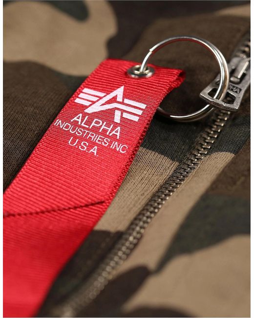 Alpha Industries Black X-Fit Cargo Camo Shorts for men