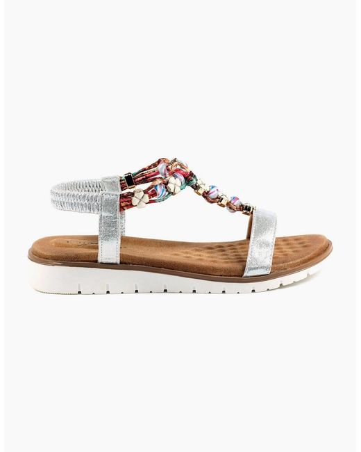 Lunar Metallic Tempo Sandals
