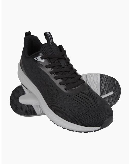 Mountain Warehouse Black Nimble Lightweight Active Trainers for men