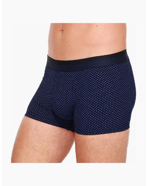 Hom Blue Max Allover Logo Boxer Trunk for men