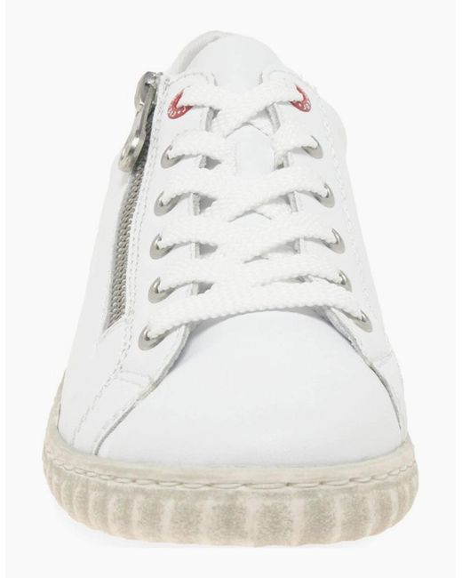 Rieker White Norma Trainers