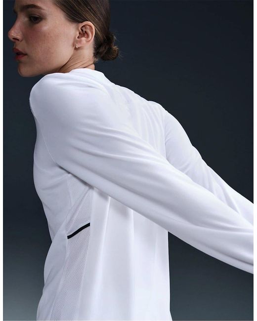 Nike Blue Dri Fit Academy Football Drill Top