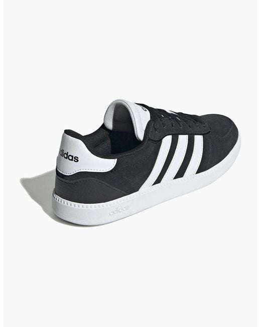 Adidas Black Sleek Suede Shoes