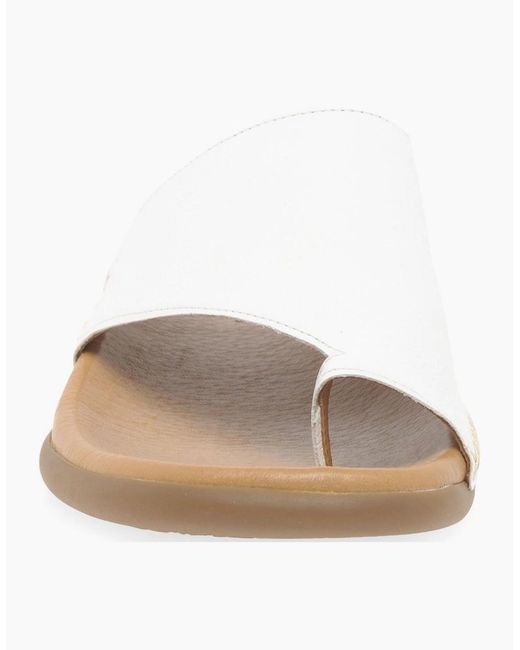 Gabor White Lanzarote Sandals