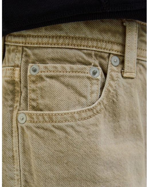 Jack & Jones Black Chris Relaxed Fit Five Pocket Jeans