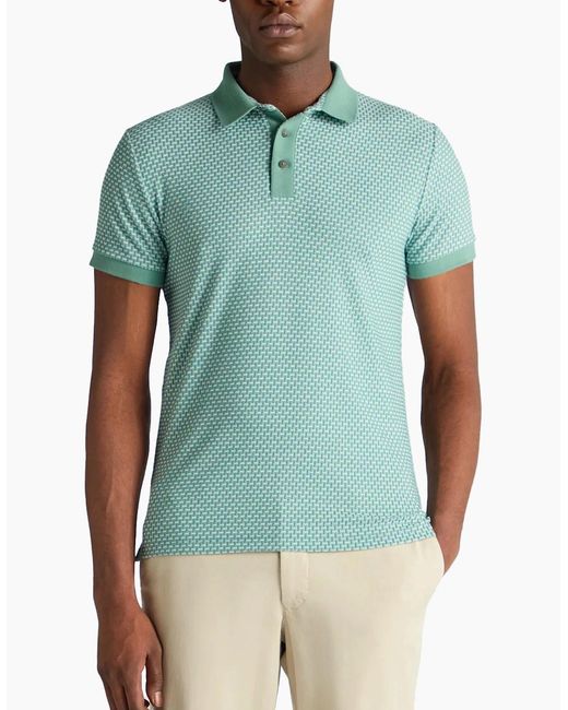 Remus Uomo Green Short Sleeve Polo Shirt for men