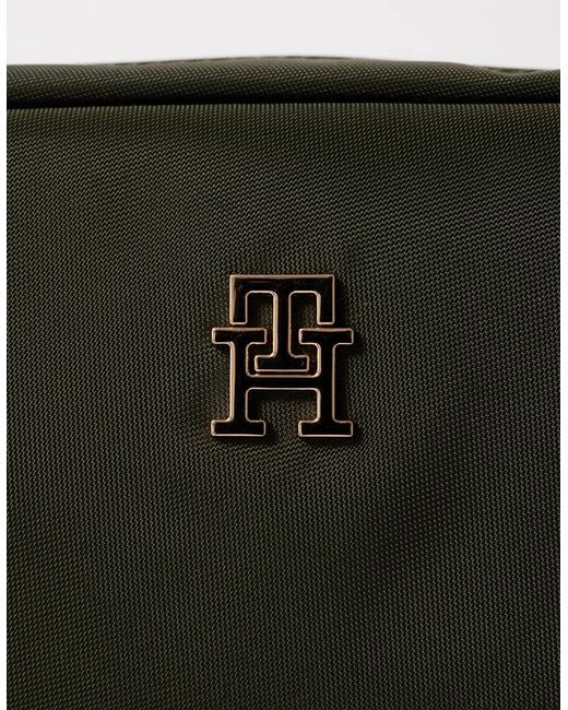 Tommy Hilfiger Green Popette Camera Bag