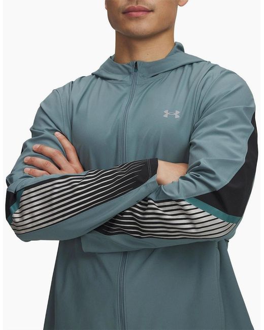 Under Armour Blue Vlcit Storm Hoody Jk for men