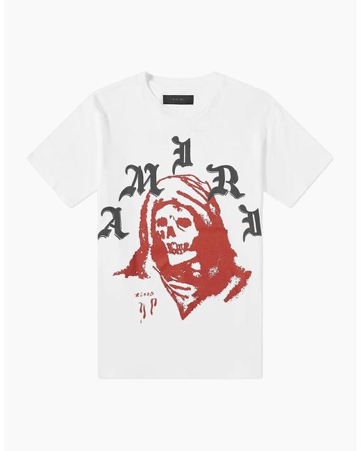 Amiri White Wes Lang Solar Kings T-Shirt for men