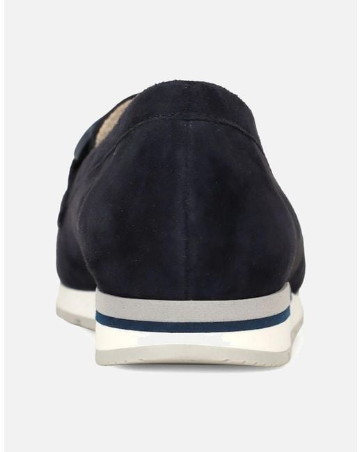 Gabor Blue Baby Loafers