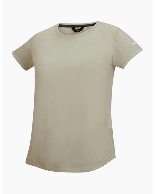 Regatta Gray Ladies Mindo Insect Repellent Short-Sleeved T-Shirt