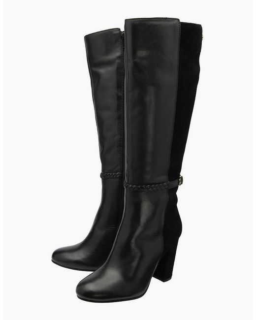 Ravel Black Hume Knee High Boots