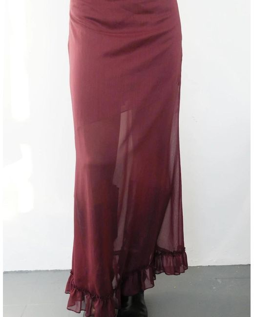 No Emotions UK Purple The Mia Skirt