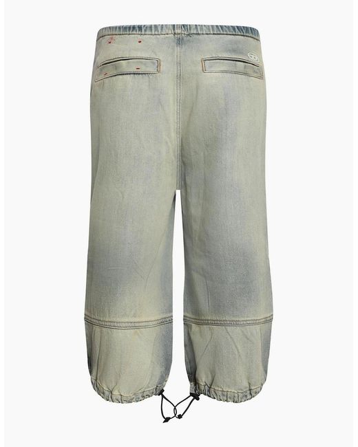 DIESEL Blue D Dayetz Denim Shorts for men