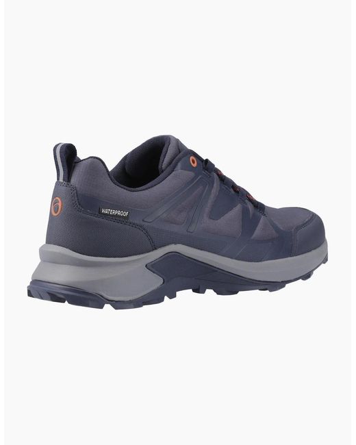 Cotswold Blue Horton Low Textile Hiking Shoes for men