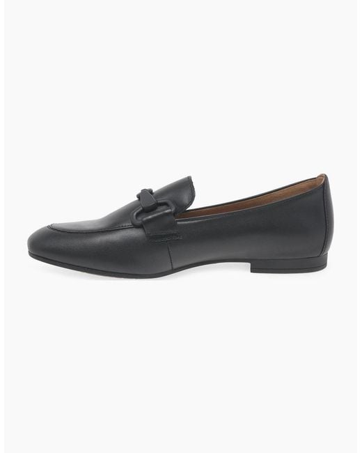 Gabor Black Jangle Loafers