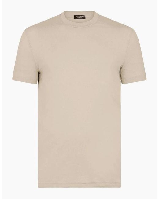 DSquared² Natural Heritage Patch Logo T-Shirt for men