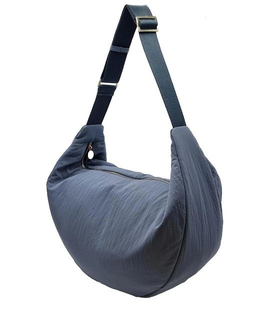 Nooki Design Blue Jessie Oversized Crescent Bag