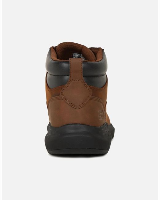 Skechers Brown Parson Ederic Boots for men
