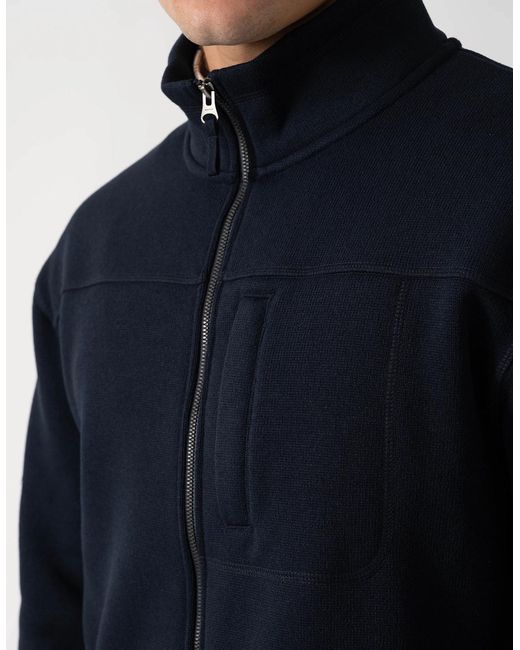 Gant Blue Fleece Jacket for men