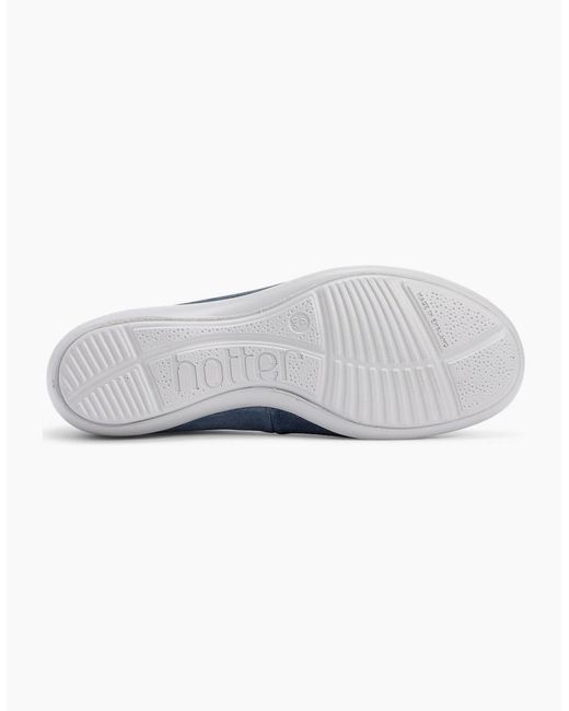 Hotter Blue Sweetie Slippers