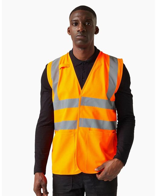 Regatta Orange Professional Hi-Vis Vest for men