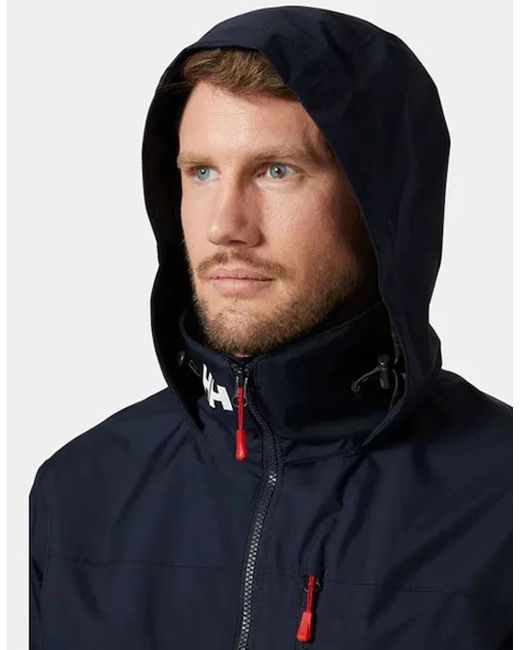 Helly Hansen Blue Crew Hooded Jacket 2.0 for men