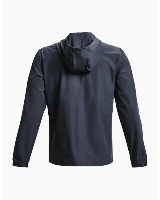 Under Armour Blue Woven Track Jacket for men