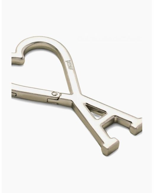 AMI Metallic Adc Hook Keyring for men
